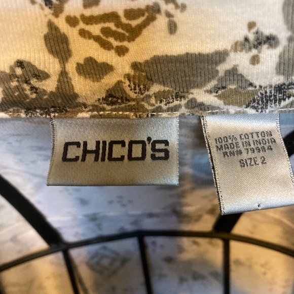 Chico's Size 2 Jacket - Picture 3 of 5
